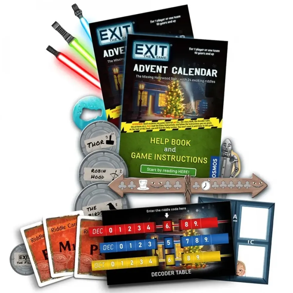Exit: The Game - Advent Calendar: The Missing Hollywood Star (ENG) (2024)