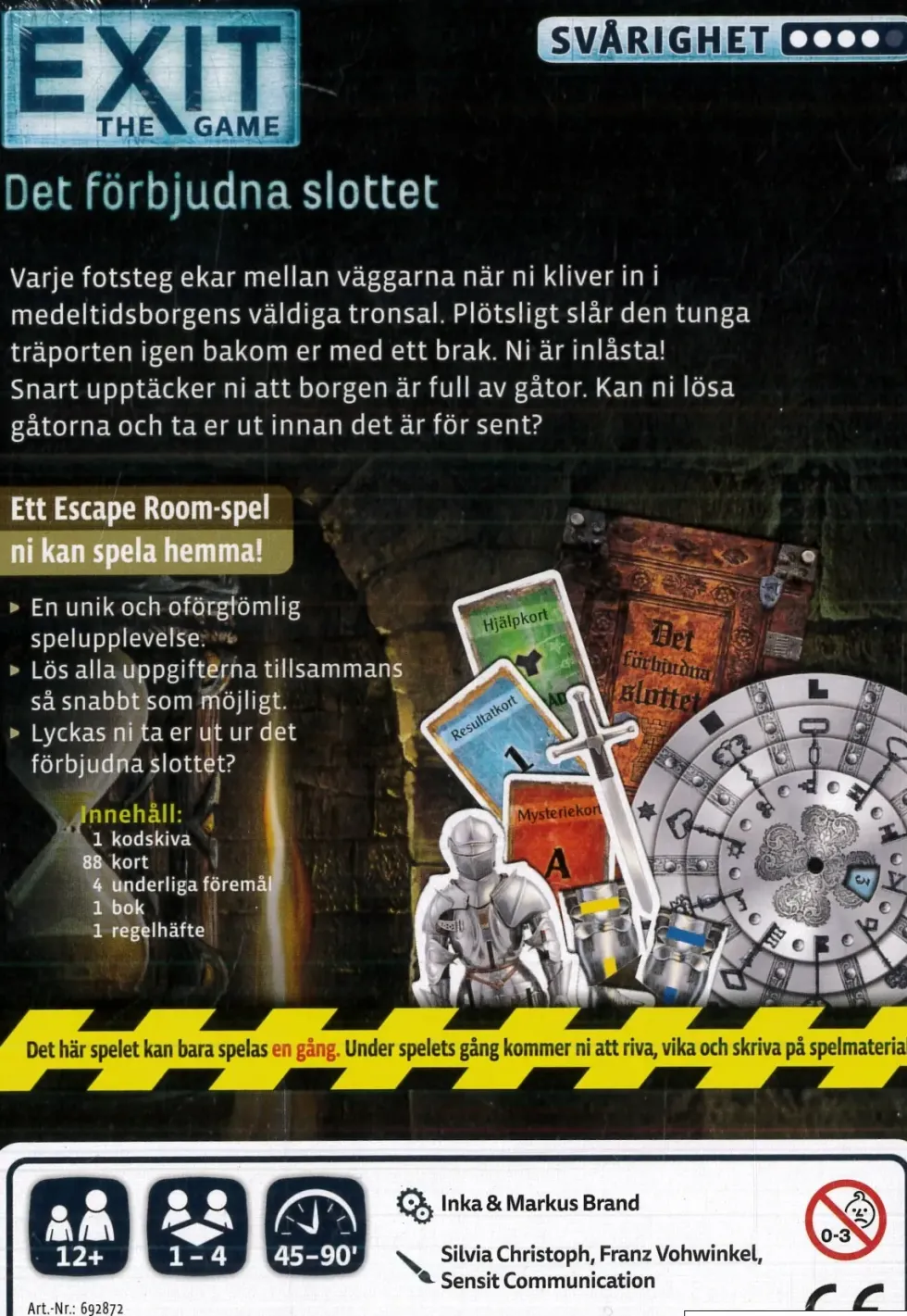 EXIT: The Game - Det Förbjudna Slottet (SVE)