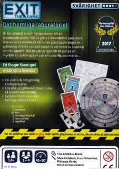 EXIT: The Game - Det Hemliga Laboratoriet (SVE)