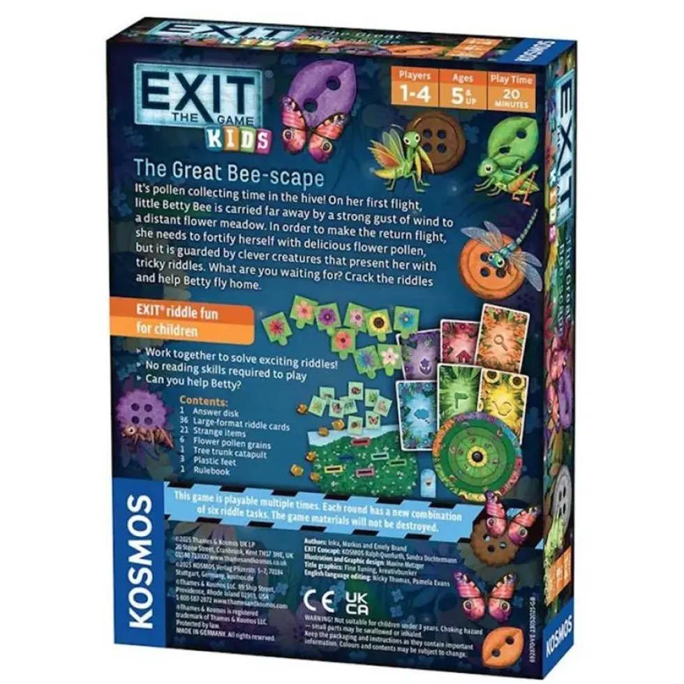 EXIT: The Game - Kids: The Great Bee-scape (ENG)