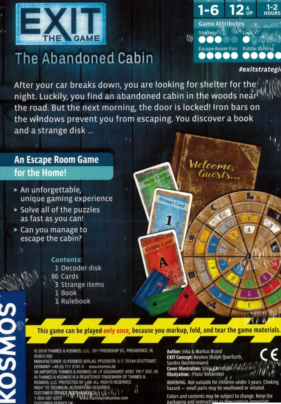 EXIT: The Game - The Abandoned Cabin (ENG)