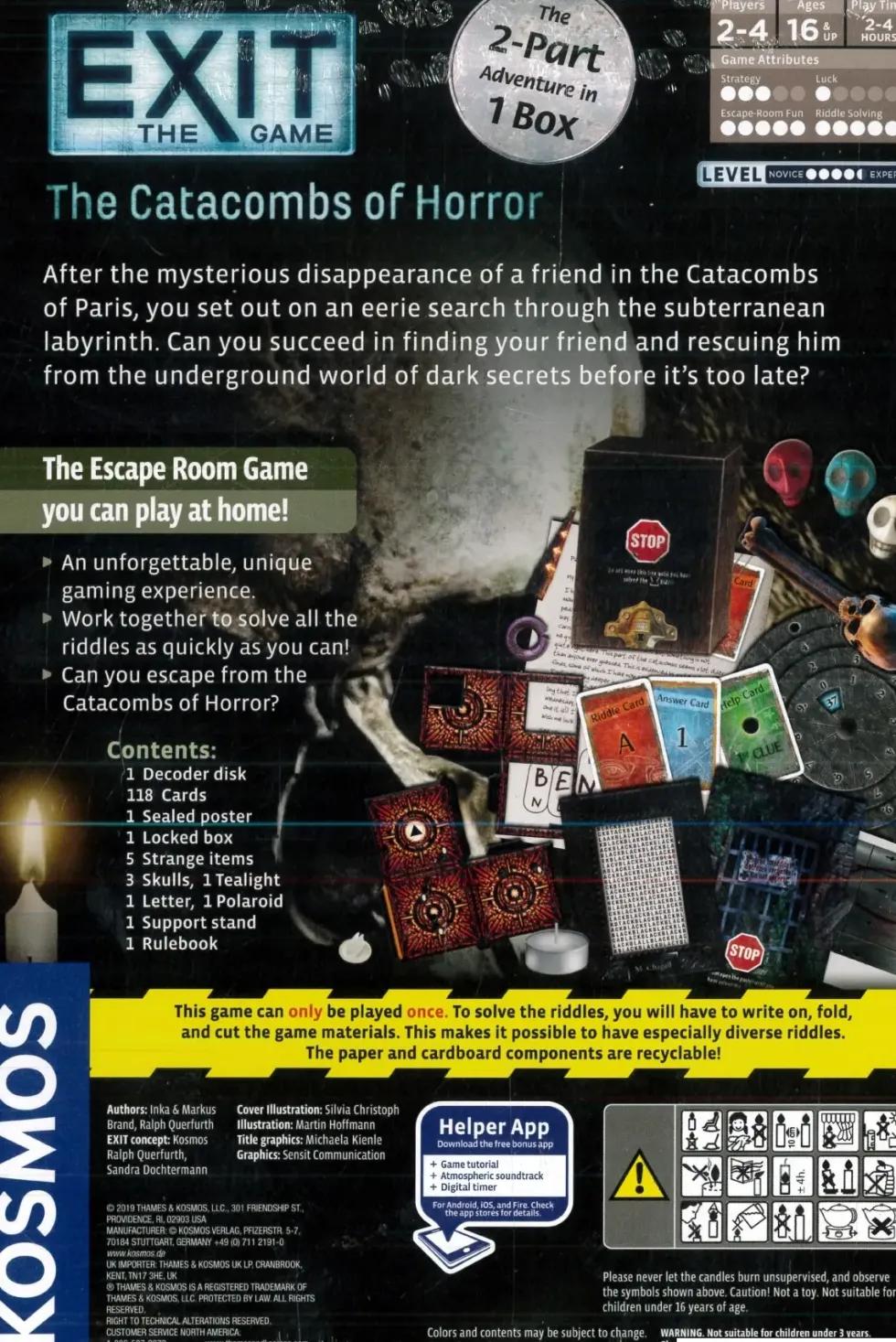 EXIT: The Game - The Catacombs of Horror (ENG)