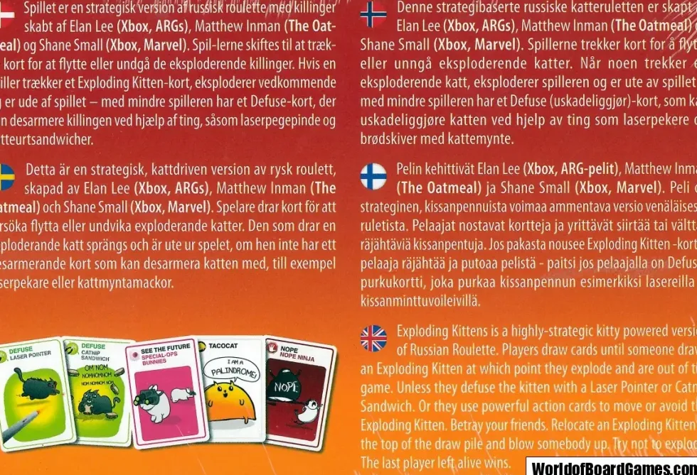 Exploding Kittens Original Edition (SVE)