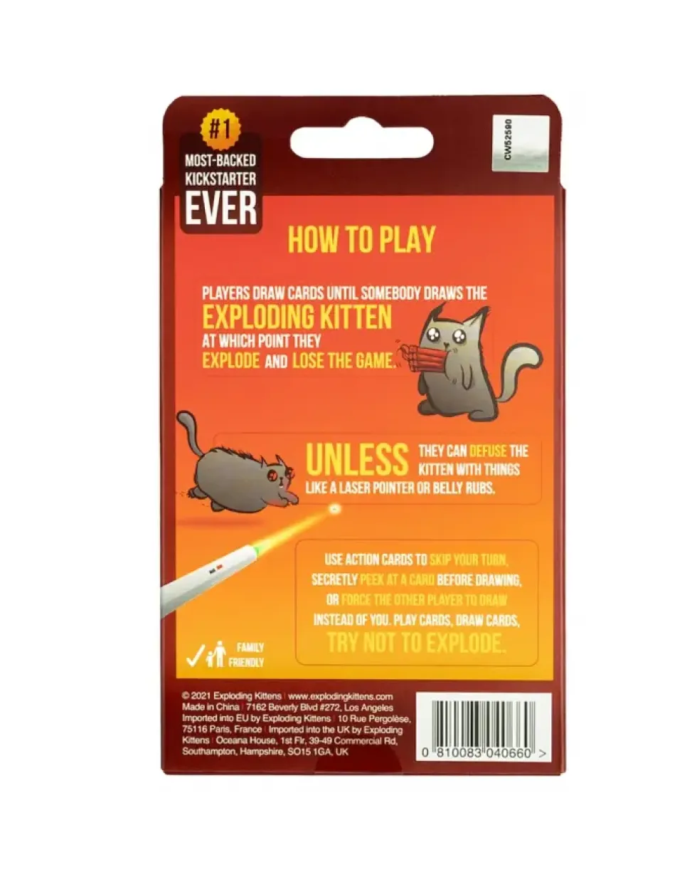 Exploding Kittens: 2-Player Version
