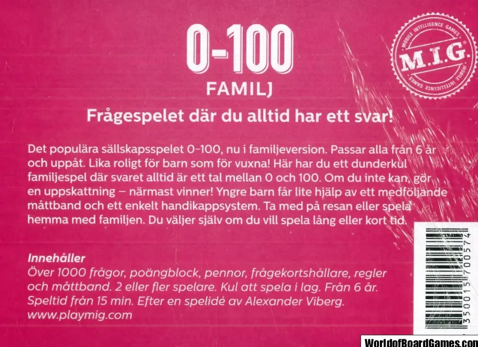 0-100 Familj