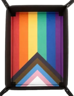 Fanroll: Folding Dice Tray (Rainbow Flag)