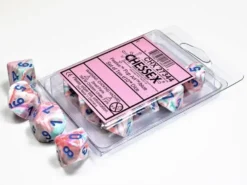 Festive - Pop Art/Blue - d10, 10 st