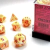 Festive - Sunburst/Red - Dice set
