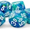 Festive - Waterlily/White - Mega-hedral Dice Set