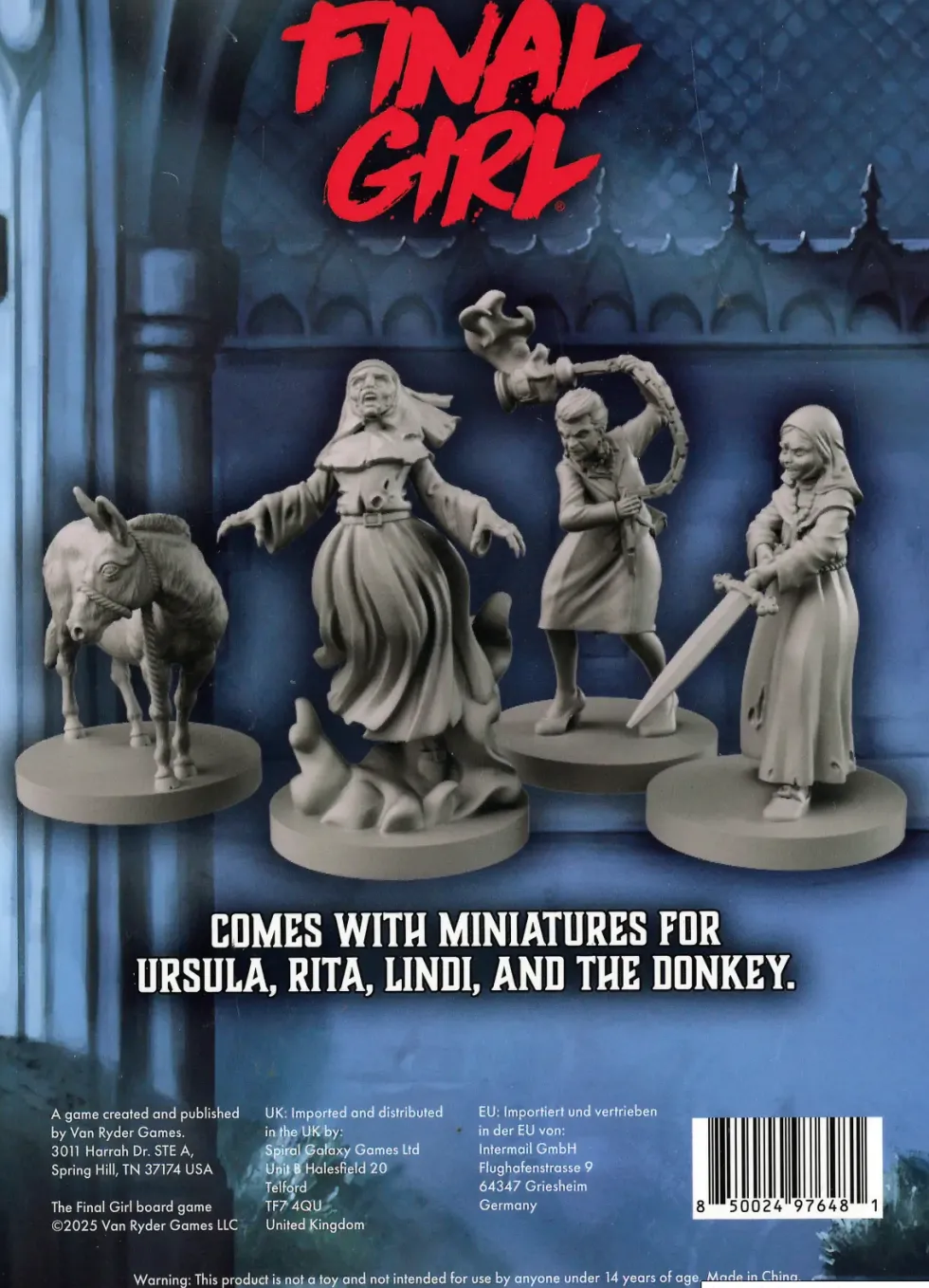 Final Girl: A Demon in the Shadows Miniatures (Exp.)
