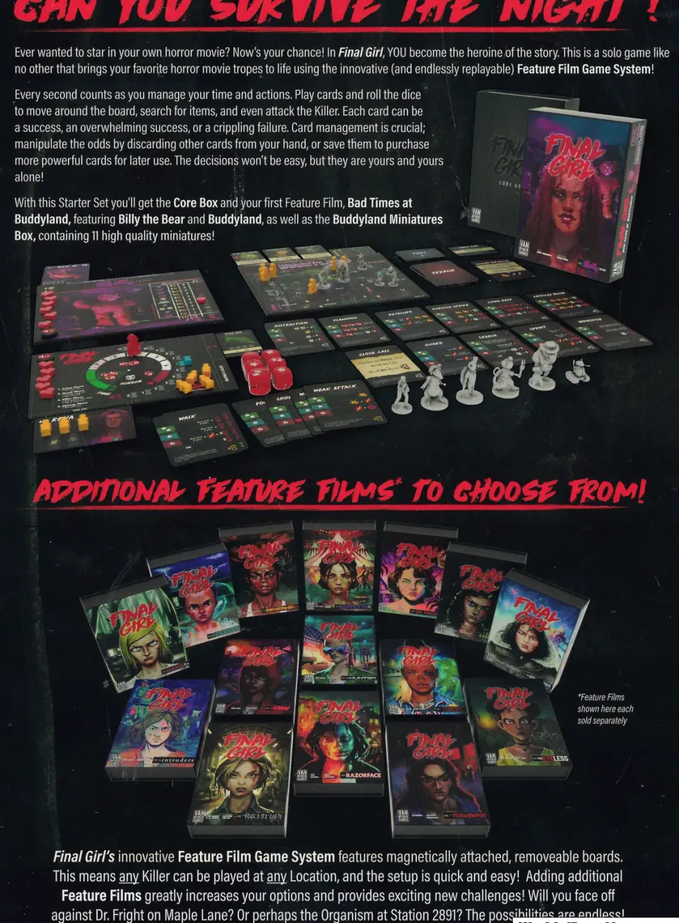 Final Girl: Bad Times at Buddyland (Premium Starter Set)