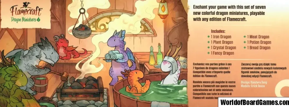 Flamecraft: Dragon Miniatures (Series 2)