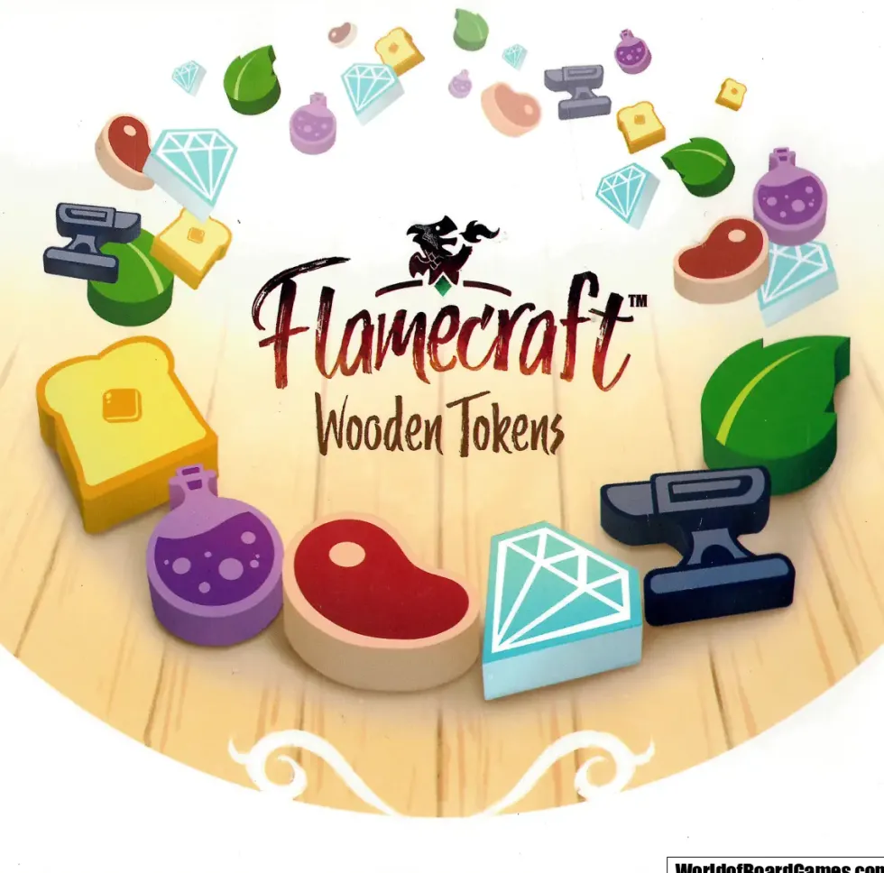 Flamecraft: Wooden Tokens (Exp.)