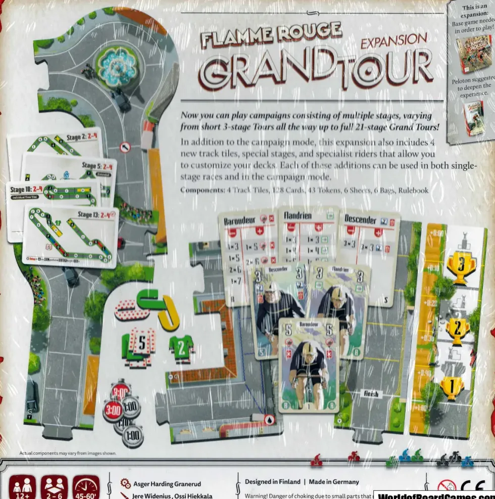 Flamme Rouge: Grand Tour (Exp.) (ENG)