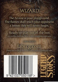 Flesh and Blood TCG: History Pack 1 Blitz Deck - Kano