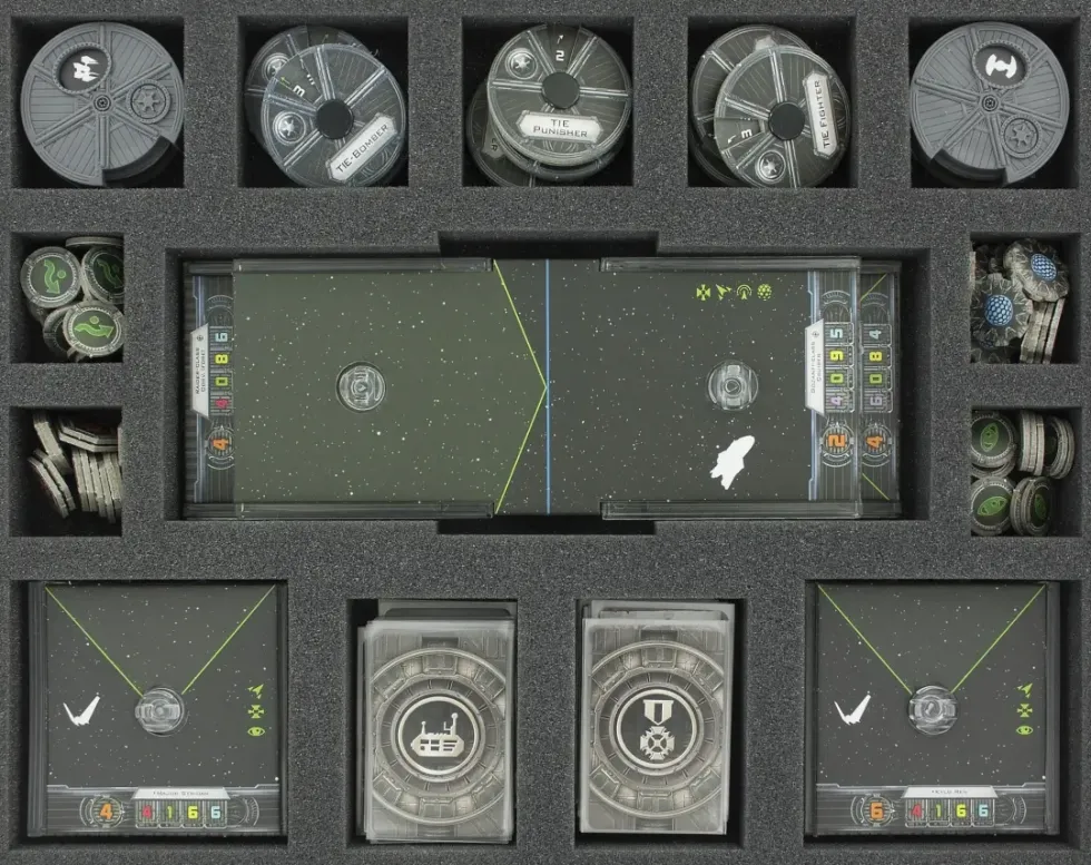 Foam Tray for Star Wars X-WING Accessories
