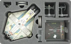 Foam Tray for Star Wars X-WING Ghost, 2 Ships and Accessories