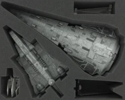 Foam Tray for Star Wars X-WING Imperial Raider, Imperial Assault Carrier, Lambda-class Shuttle and Upsilon-class Shuttle
