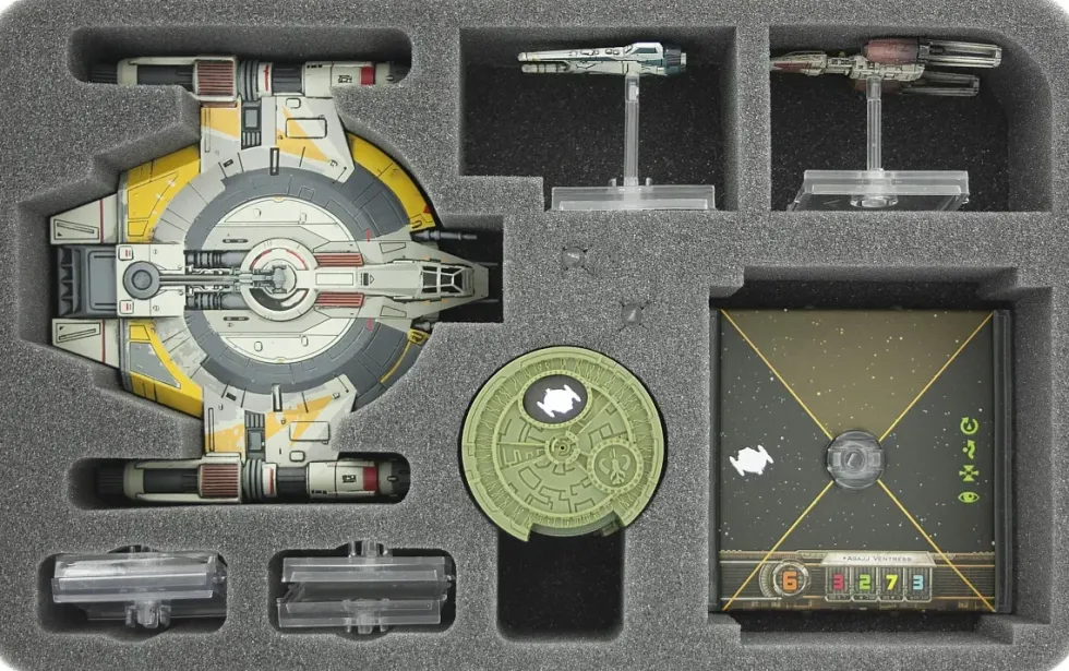 Foam Tray for Star Wars X-WING Shadow Caster, Ships and Accessories