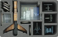Foam Tray for Star Wars X-WING 1 x Hounds Tooth plus 4 Ships