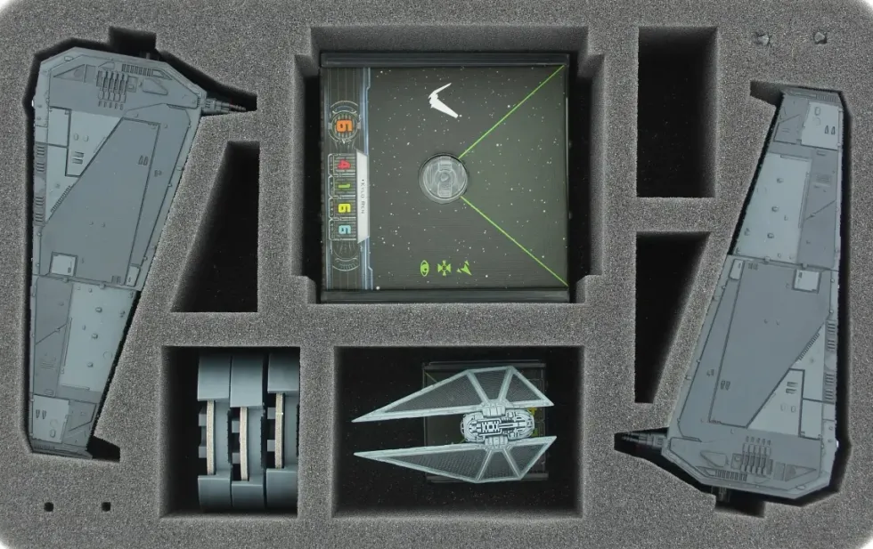 Foam Tray for Star Wars X-WING 2 x Upsilon Class, Ships and Accessories