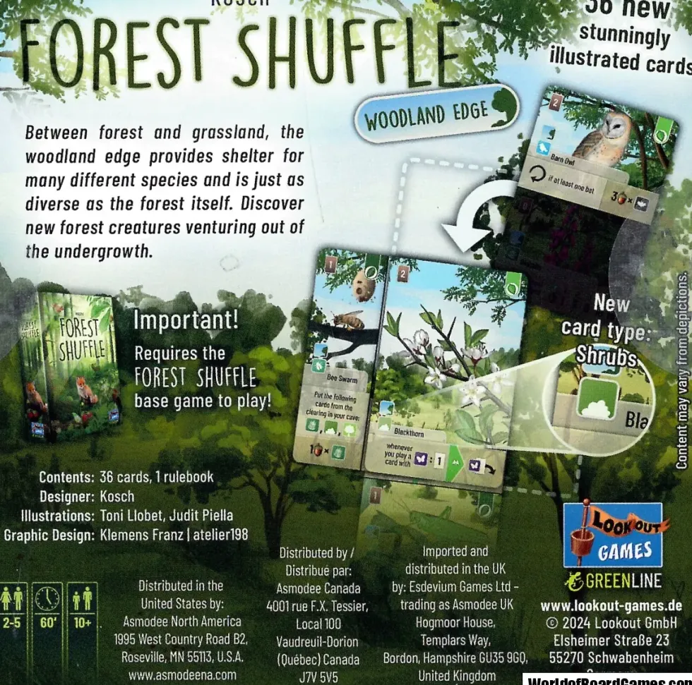 Forest Shuffle: Woodland Edge (Exp.)