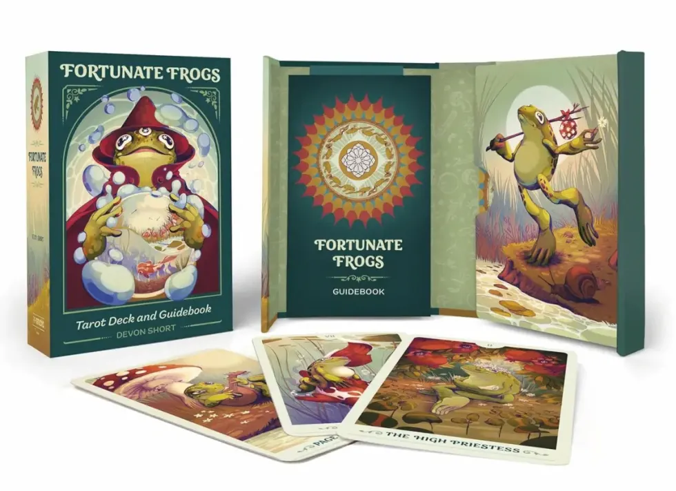 Fortunate Frogs: Tarot Deck and Guide Book