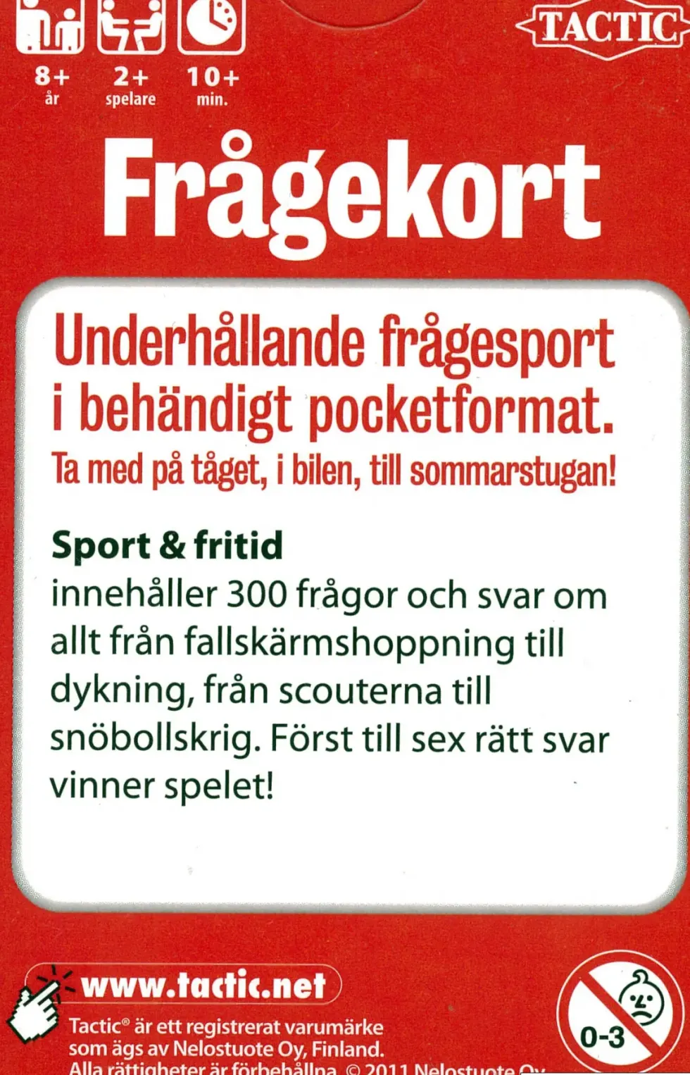 Frågekort: Sport & Fritid