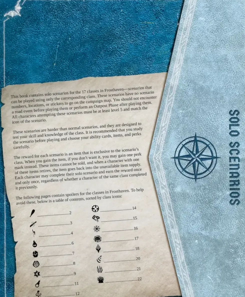 Frosthaven: Solo Scenarios