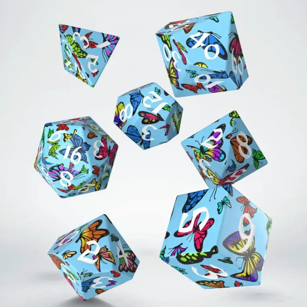 Full Art Dice Set: Butterfly