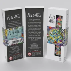 Full Art Dice Set: Graffiti