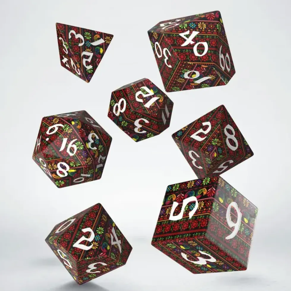 Full Art Dice Set: Krajka