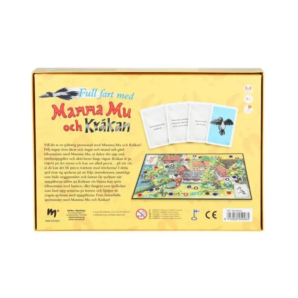 Full fart med Mamma Mu och Kråkan