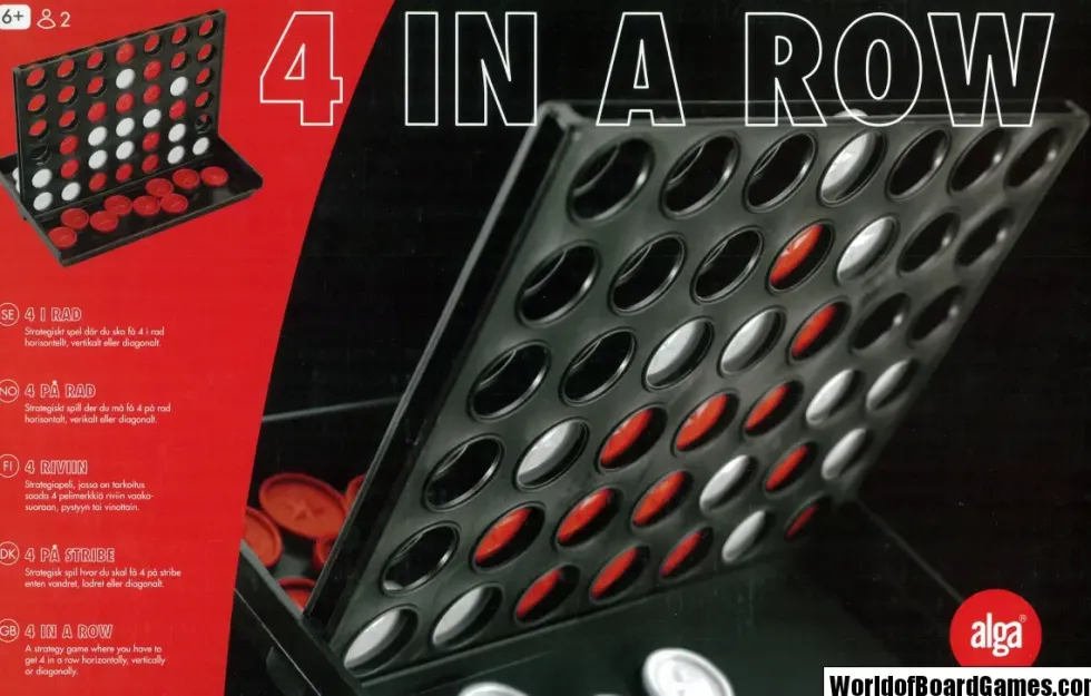 Fyra i Rad, 4 in a row (Alga)