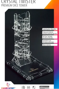 GameGenic: Crystal Twister Dice Tower
