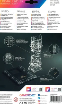 GameGenic: Crystal Twister Dice Tower