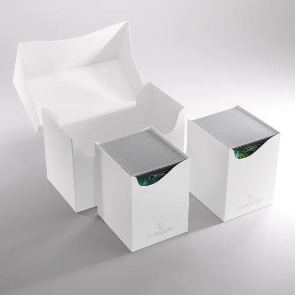 Gamegenic: DOUBLE DECK HOLDER 200+ XL - White