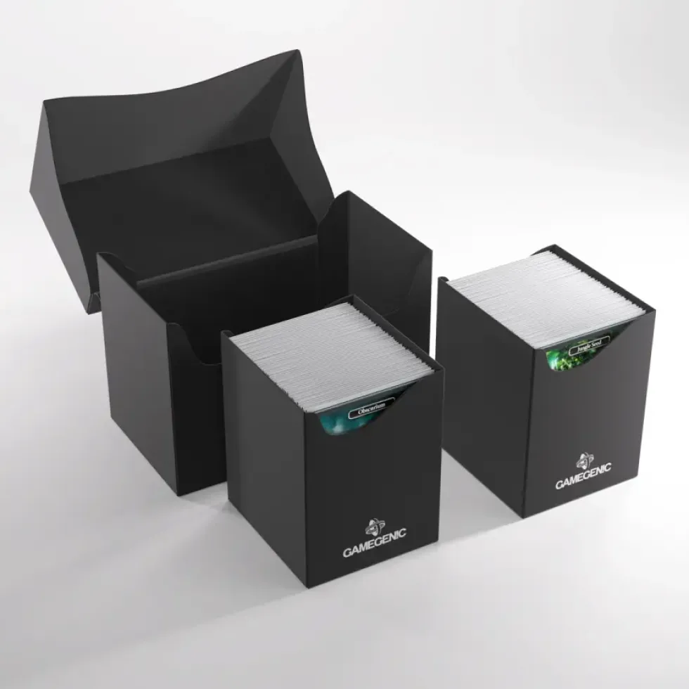 Gamegenic: DOUBLE DECK HOLDER 200+ XL - Black