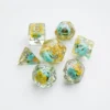 Gamegenic: Embraced Series - Green Skull - Dice Set