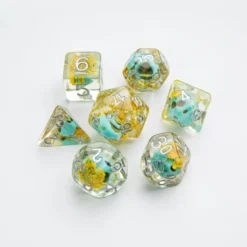 Gamegenic: Embraced Series - Green Skull - Dice Set