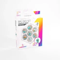 Gamegenic: Embraced Series - Green Skull - Dice Set