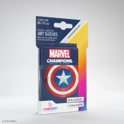 GameGenic: Marvel Champions Art Sleeves - Captain America