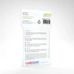 GameGenic: MATTE Board Game Sleeves - Standard American (59 x 91 mm) - 50 st