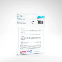 GameGenic: MATTE Board Game Sleeves - Square (73 x 73 mm) - 50 st