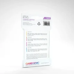 GameGenic: MATTE Board Game Sleeves - Standard European (62 x 94 mm) - 50 st