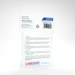 GameGenic: MATTE Board Game Sleeves - Mini Square (53 x 53 mm) - 50 st