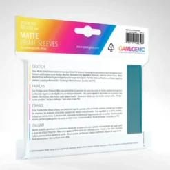 GameGenic: MATTE Prime Sleeves - Blue (66 x 91 mm) - 100 st