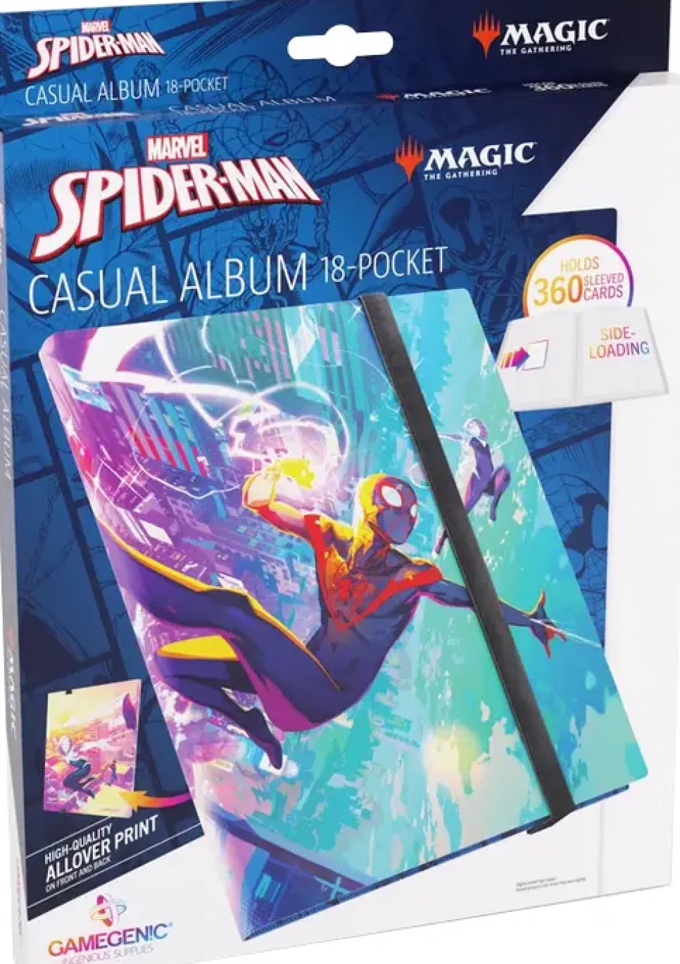Gamegenic - MTG: Spider-Man Casual Album 18-Pocket - Spider-Man/Spider-Gwen