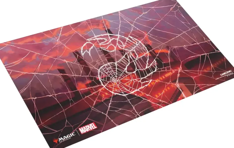 Gamegenic - MTG: Spider-Man Shiny Premium Playmat - Mountain