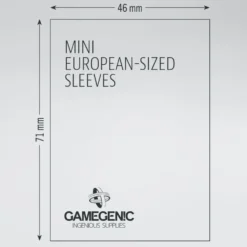 GameGenic: PRIME Board Game Sleeves - Mini European (46 x 71 mm) - 50 st